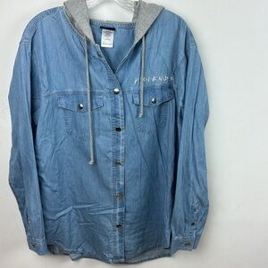 Friends Button Up Top